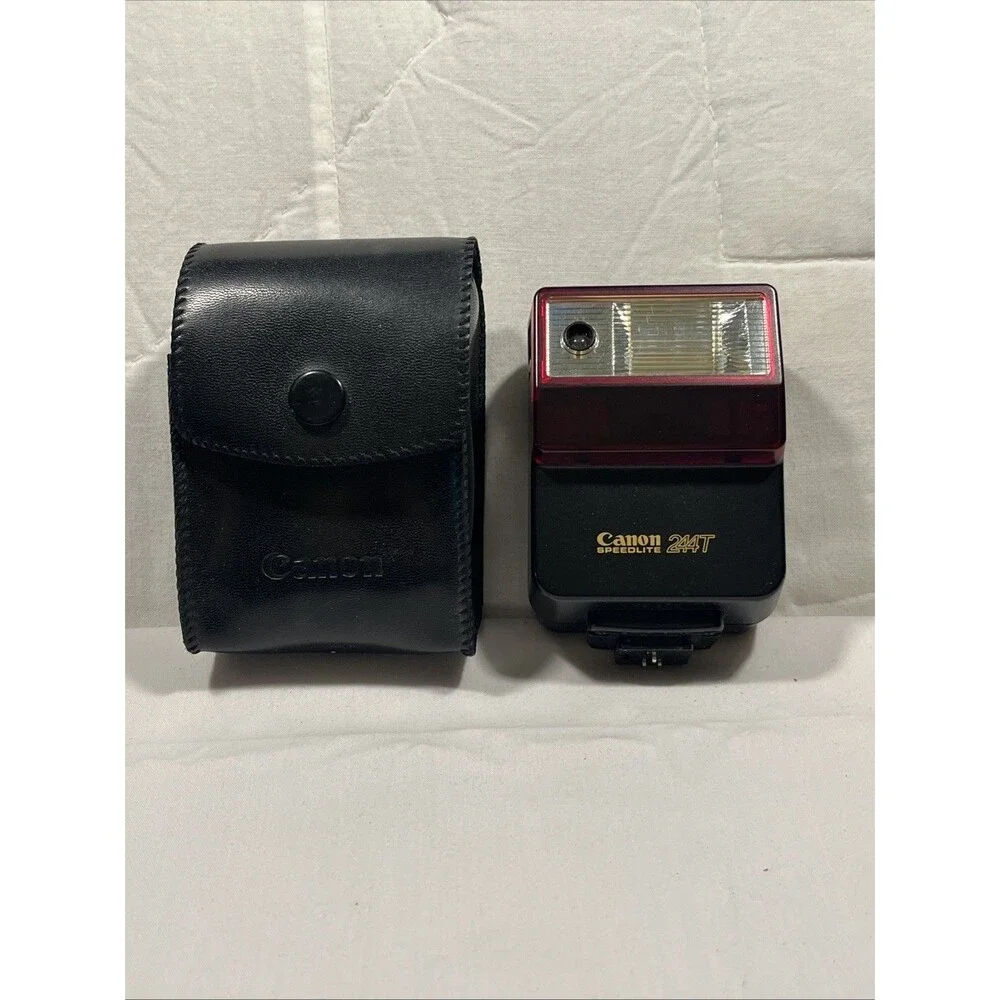 Canon Speedlite 244T Flash Electronic-  Flash Unit From Japan